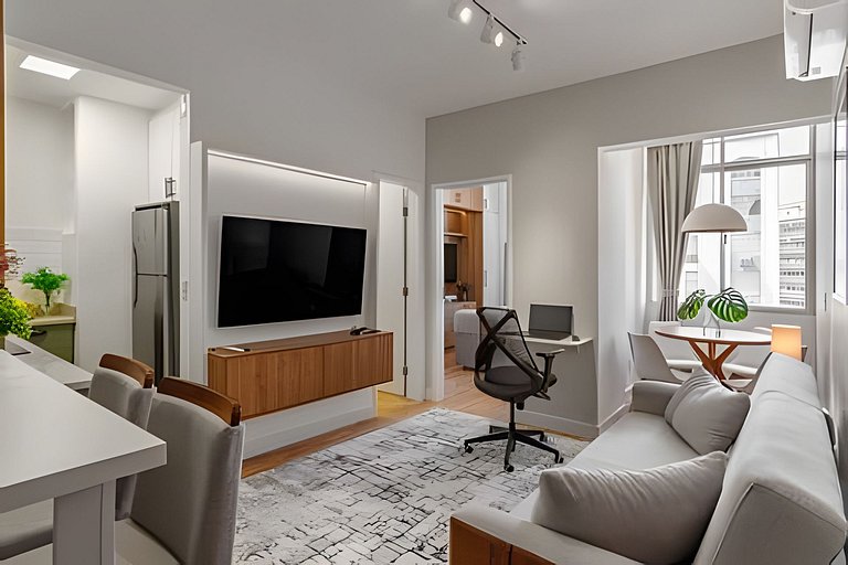 Apto Prime Seven centro Florianópolis com Garagem