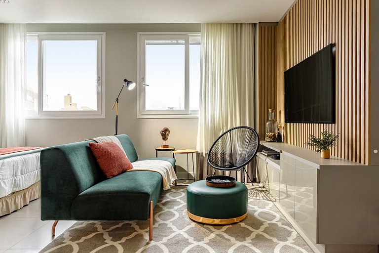 Studio 4 Ed. Milano_Vista Mar_Anexo Pátio Milano