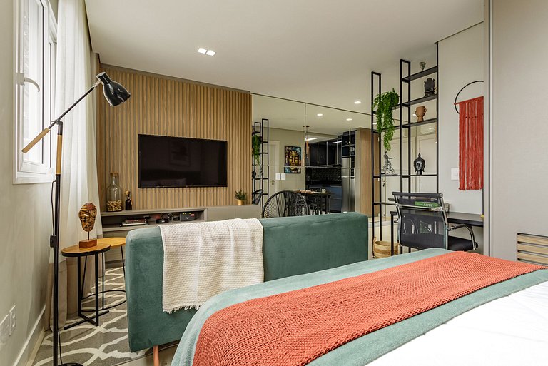 Studio 4 Ed. Milano_Vista Mar_Anexo Pátio Milano