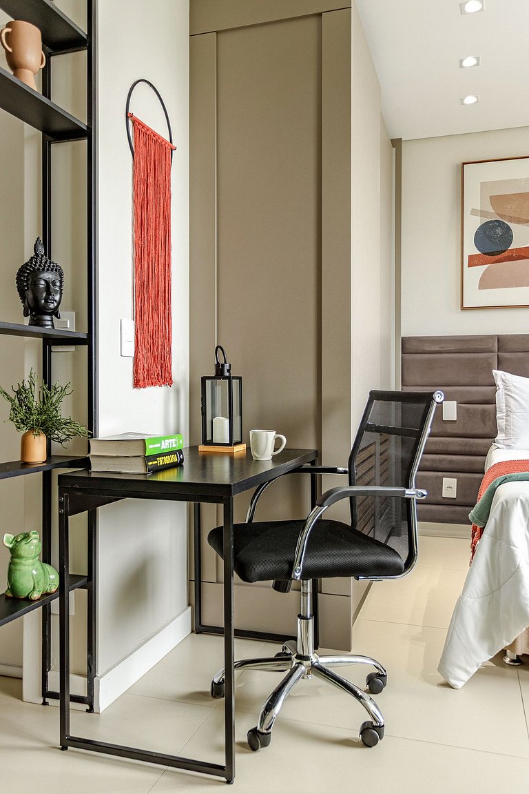 Studio 4 Ed. Milano_Vista Mar_Anexo Pátio Milano