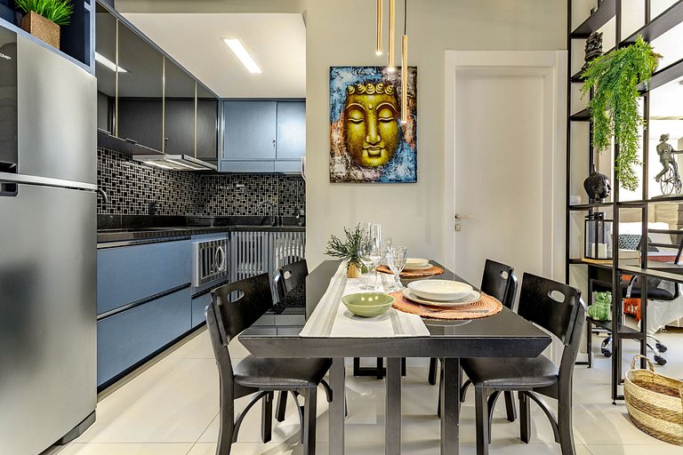 Studio 4 Ed. Milano_Vista Mar_Anexo Pátio Milano