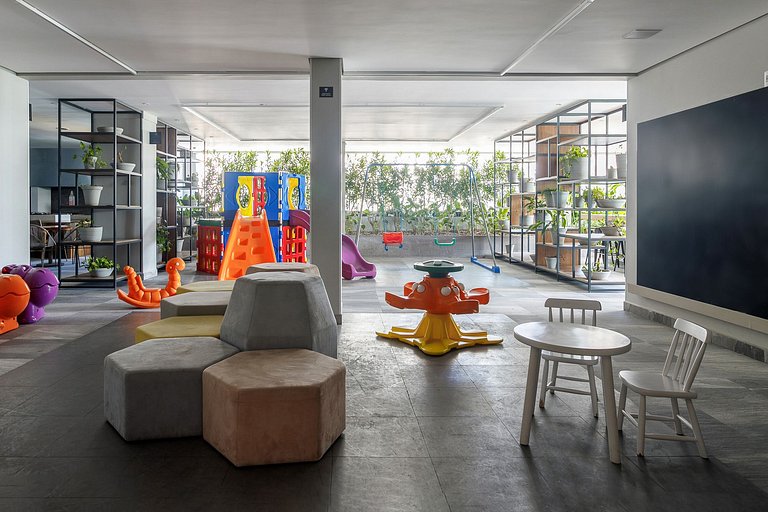 Studio 4 Ed. Milano_Vista Mar_Anexo Pátio Milano