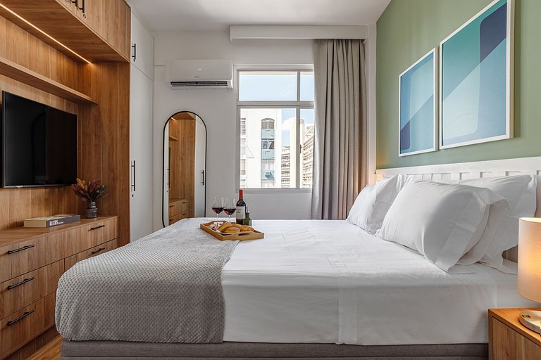 Apto Prime Seven centro Florianópolis com Garagem