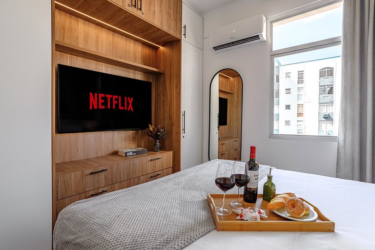 Apto Prime Seven centro Florianópolis com Garagem