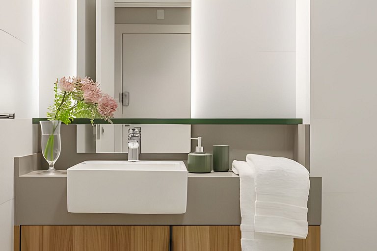 Estúdio 9 Ed. Milano com Sacada_Anexo Pátio Milano