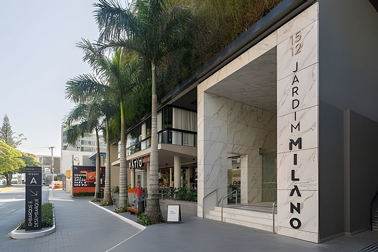 Estúdio 9 Ed. Milano com Sacada_Anexo Pátio Milano