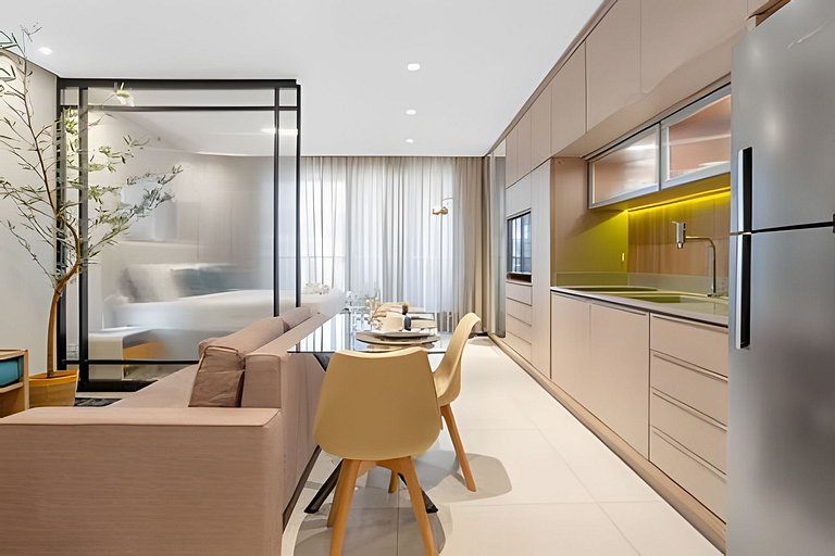 Studio 2_Ed. Milano_Com Sacada_Anexo Pátio Milano