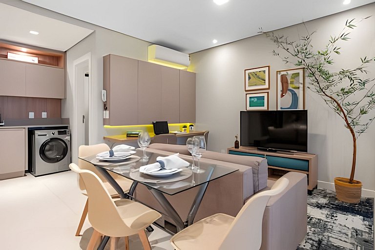 Studio 2_Ed. Milano_Com Sacada_Anexo Pátio Milano