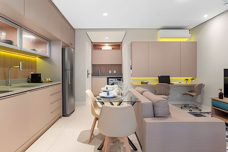 Studio 2_Ed. Milano_Com Sacada_Anexo Pátio Milano