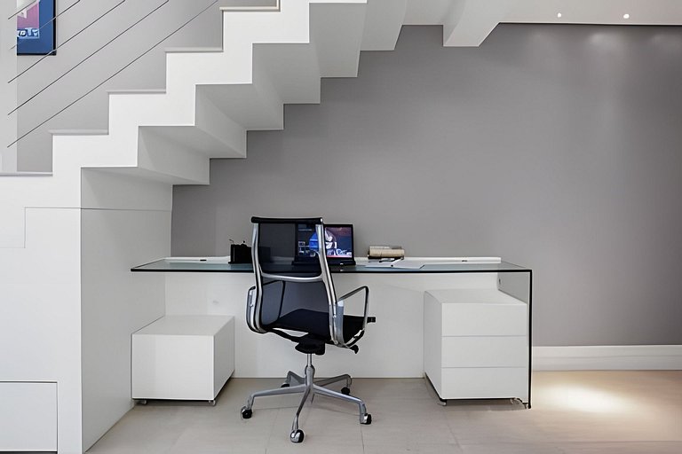 Loft c/ Banheira_Cama King_Região Central Floripa