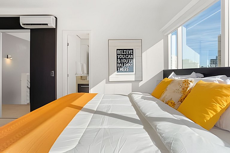 Loft c/ Banheira_Cama King_Região Central Floripa