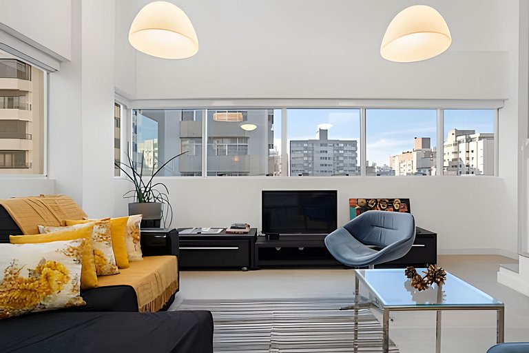 Loft c/ Banheira_Cama King_Região Central Floripa